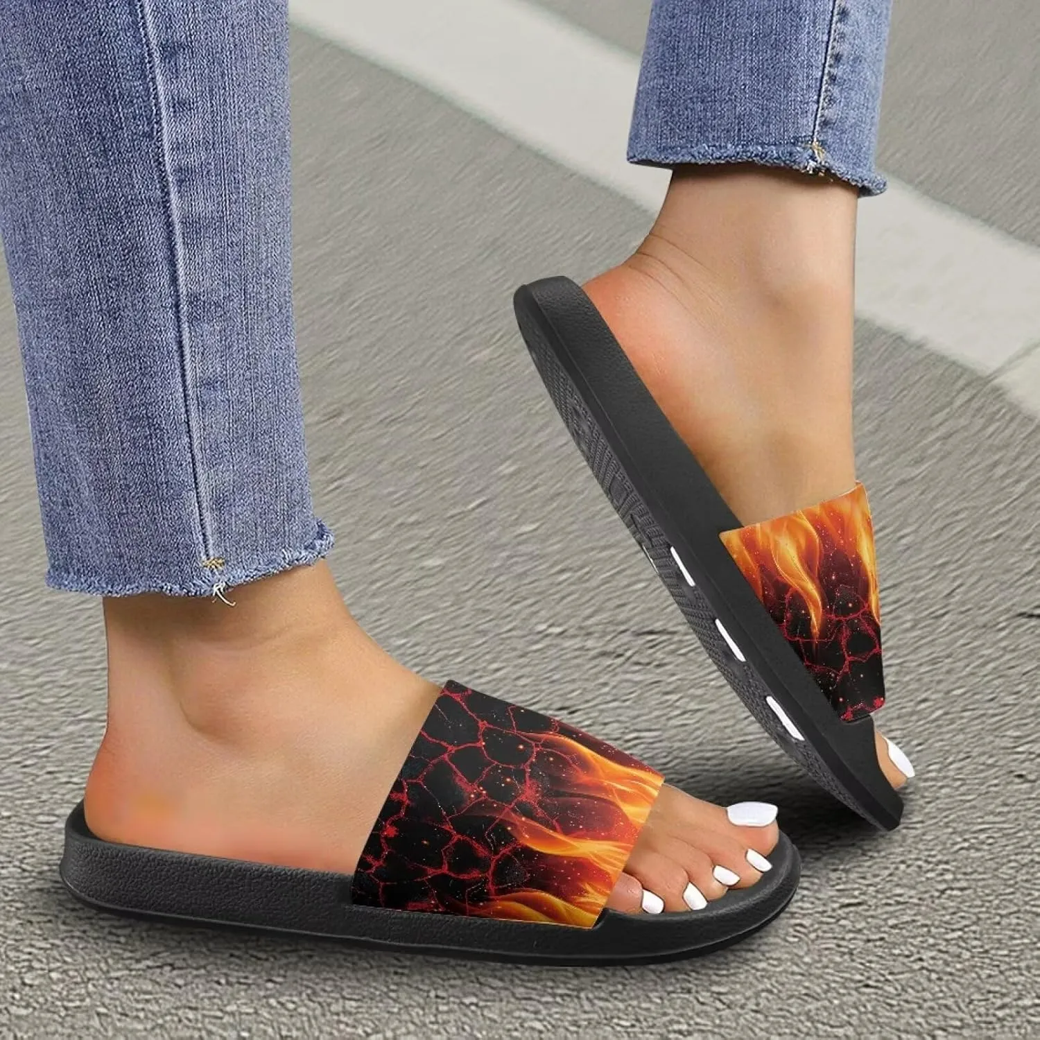 House Slides Set | Couple Therapeutic Slippers | Thick Shock-Absorbing Sole & Arch Support Technology