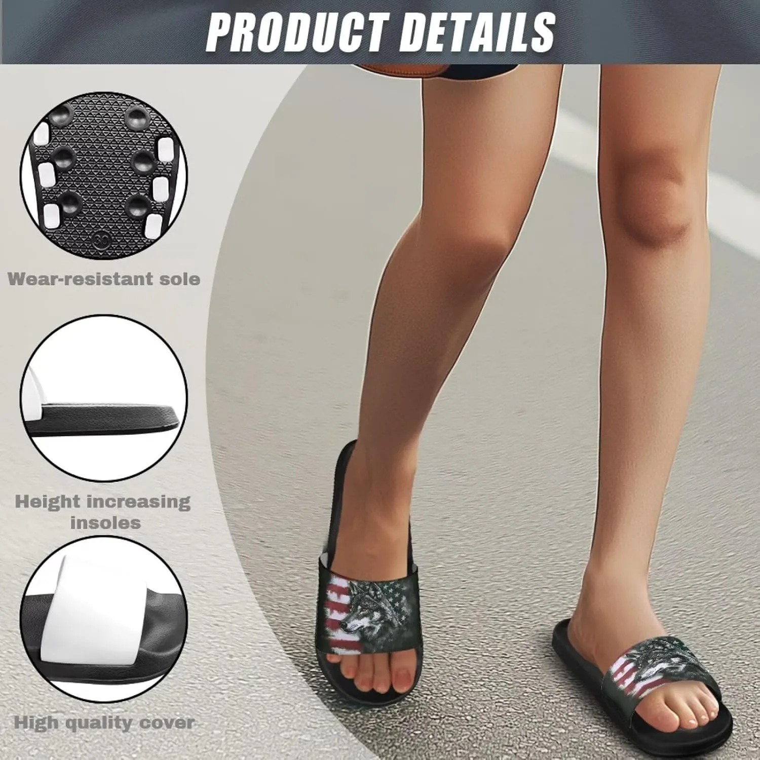 House Slides Set | Couple Therapeutic Slippers | Thick Shock-Absorbing Sole & Arch Support Technology