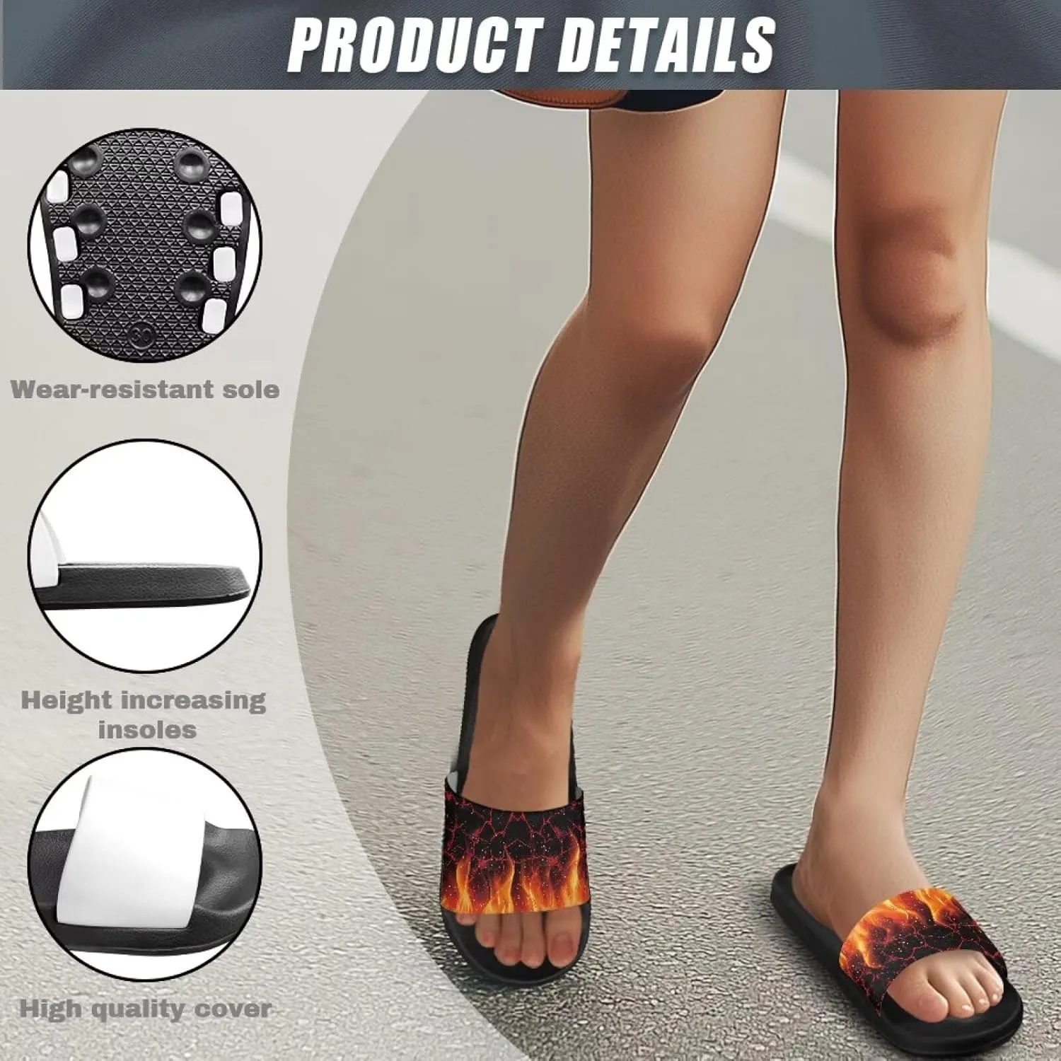 House Slides Set | Couple Therapeutic Slippers | Thick Shock-Absorbing Sole & Arch Support Technology