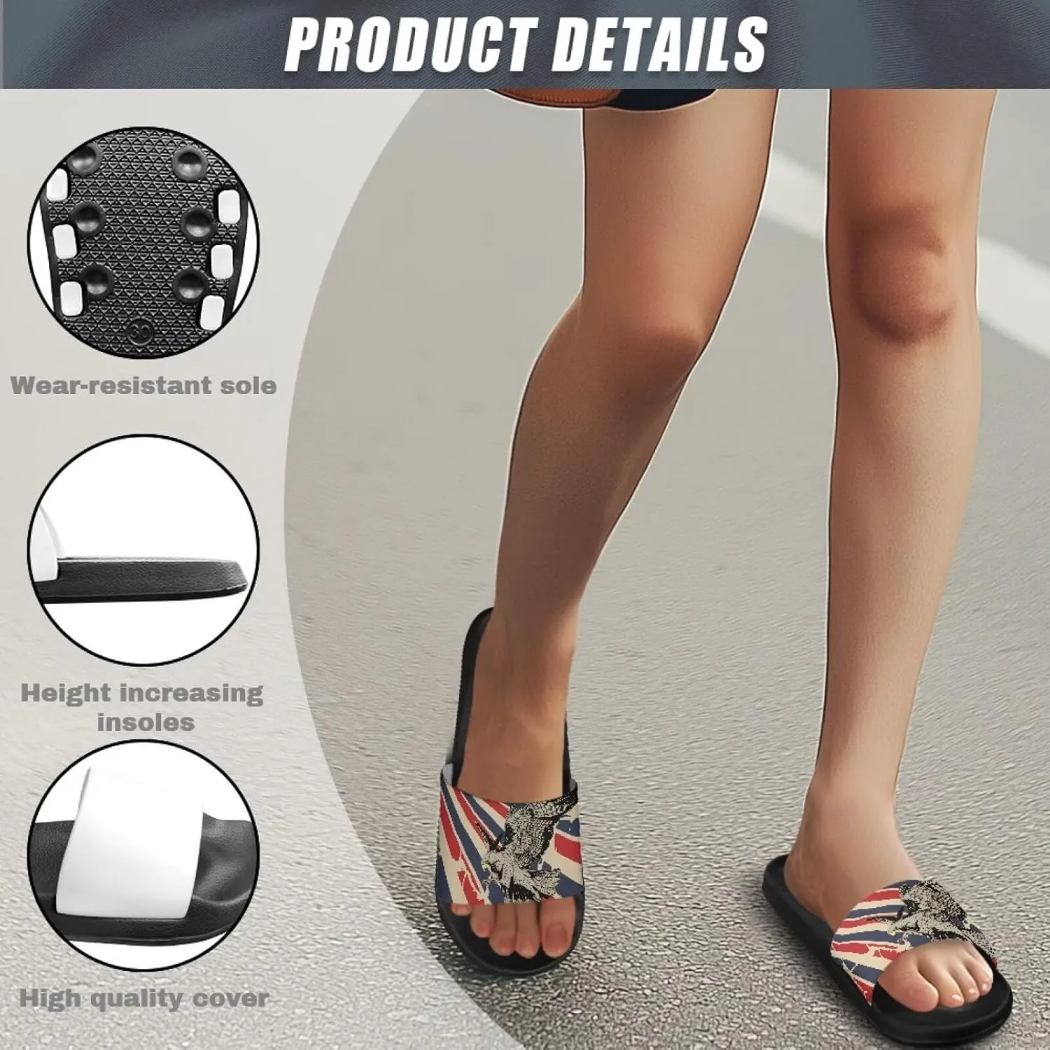 House Slides Set | Couple Therapeutic Slippers | Thick Shock-Absorbing Sole & Arch Support Technology