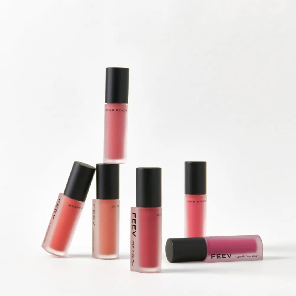 Hyper-Fit Color Wear | Velvet Cream Matte Lip Tint | Vegan Lip Stain & Safe for Sensitive Skins (#04 Nude Me Up)