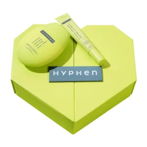 Hy.phen Gift Set For Women And Men|Vitamin - Infused Peptide Heart Gift Kit|Visible Dewy Glow & Moisturized, Juicy Lips|Gift Set For Special Occasions For Him/Her, Green, 1