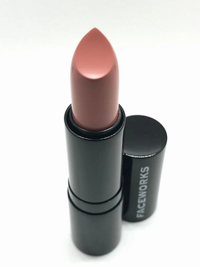 Hypoallergenic Lipstick for Sensitive Skin By FACEWORKS (Nude Lustrous Latte)