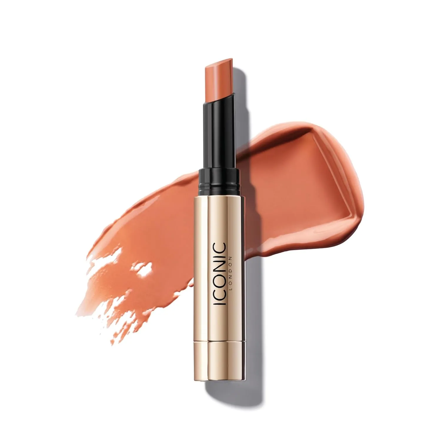 ICONIC LONDON Melting Touch Lip Balm | Hydrating Lip Balm, Non Sticky, Sheer Wash of Colour, Cruelty Free, Vegan Makeup, 3 mL / 0.10 Fl Oz
