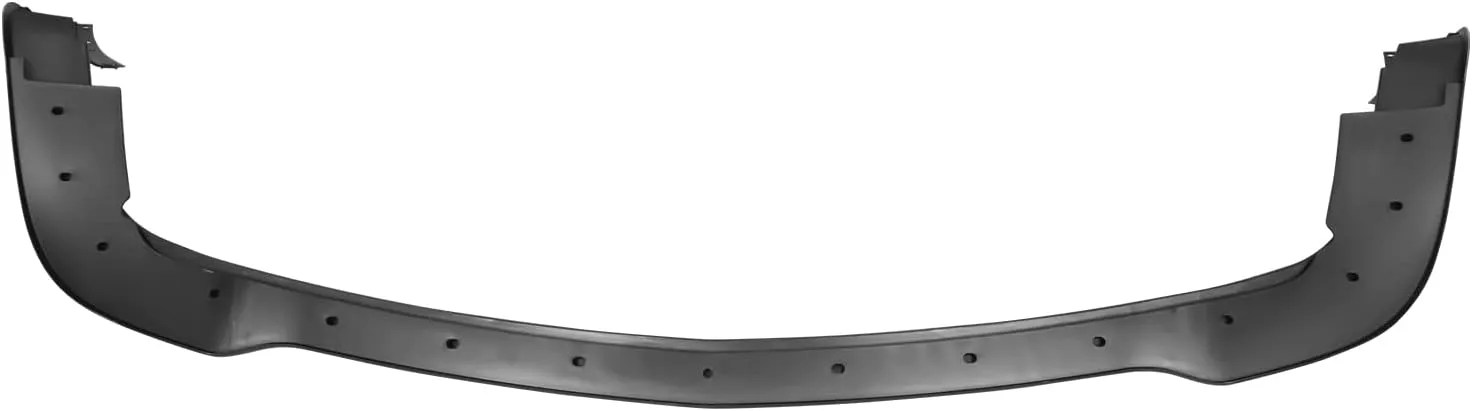 IKON MOTORSPORTS, Front Bumper Lip Compatible With 2015-2023 Dodge Challenger Hellcat Models, Hellcat Style PP Front Bumper Lower Valance Protector Splitter Painted #PSE Atomic Silver Metallic