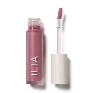 ILIA - Balmy Gloss Tinted Lip Oil | Smoothing Lip Color, Never Sticky | Hydrate, Plump   Moisturize with Hyaluronic Acid | Vegan, Cruelty   Gluten-Free (Maybe Violet, 0.14 fl oz | 4.3 ml)