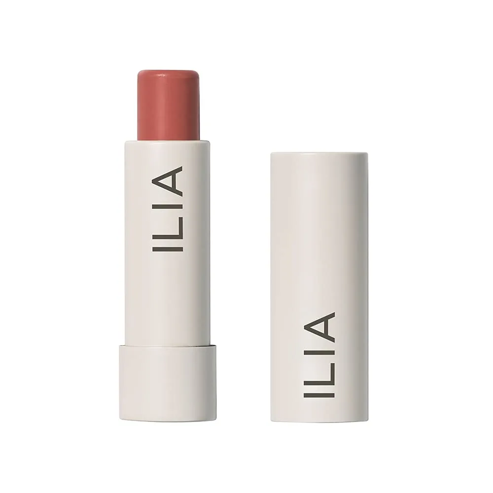 ILIA - Balmy Tint Hydrating Lip Balm | Buildable Lip Color   Soft Shine | Nourish   Moisturize with Shea Butter & Rosehip Seed Oil | Vegan, Clean, Cruelty-Free Makeup (Hold Me, 0.15 oz | 4.4 g)