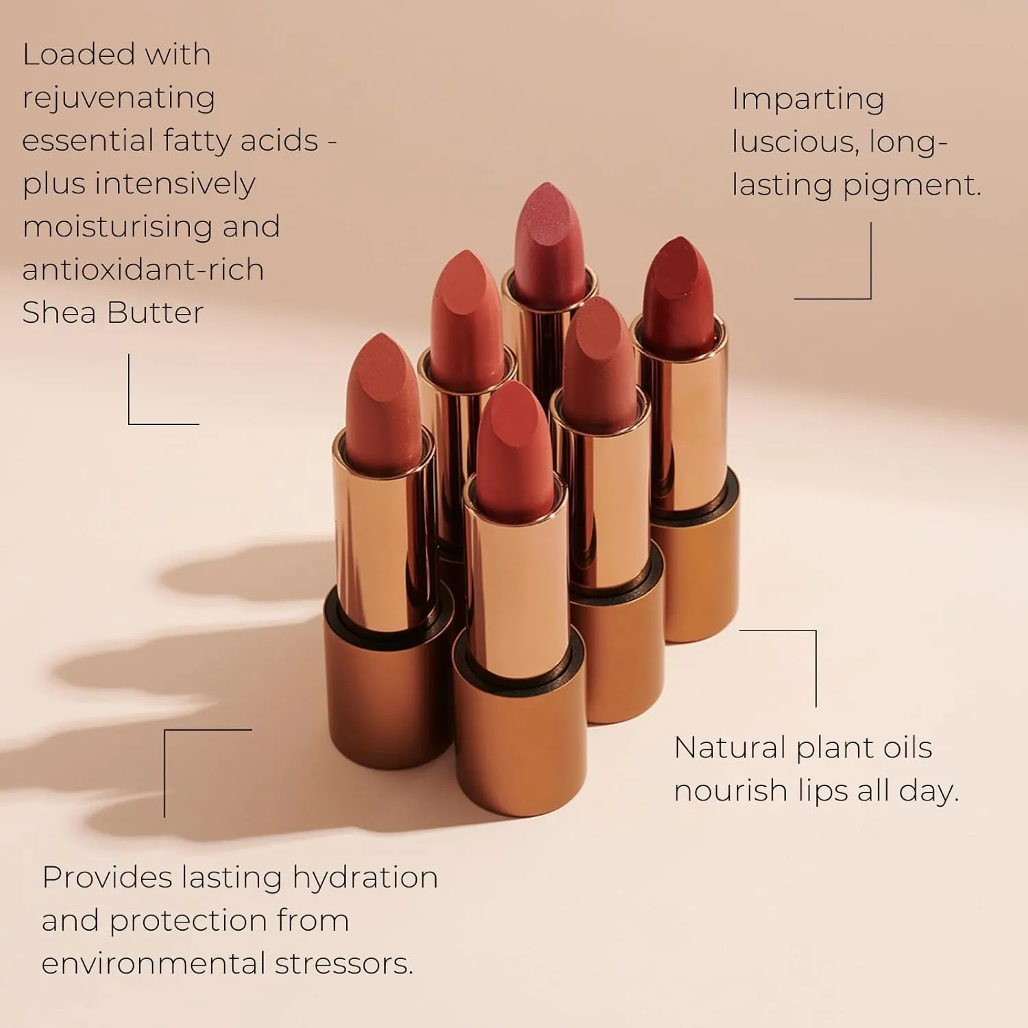 INIKA Organic Lipstick - Poppy