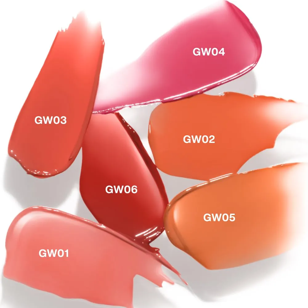INTO YOU Glow Lip Tint, Plumping Lip Gloss, Nourishing Hydrating Moisturizing Lip Oil, Non-Sticky, Long-lasting, Waterproof, High Shine Liquid Lipstick, Stay 8 Hour, for Women Makeup, GW02