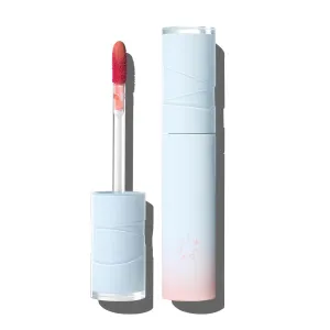 INTO YOU Lipstick Watery Lip Matt Finish Hydrating Long-lasting Smudge-proof Lip Stain Makeup High Pigment Lightweight Non Sticky Lip Gloss for Girls and Women, 0.1 oz (3g) in W15 Peach-Infused Lychee