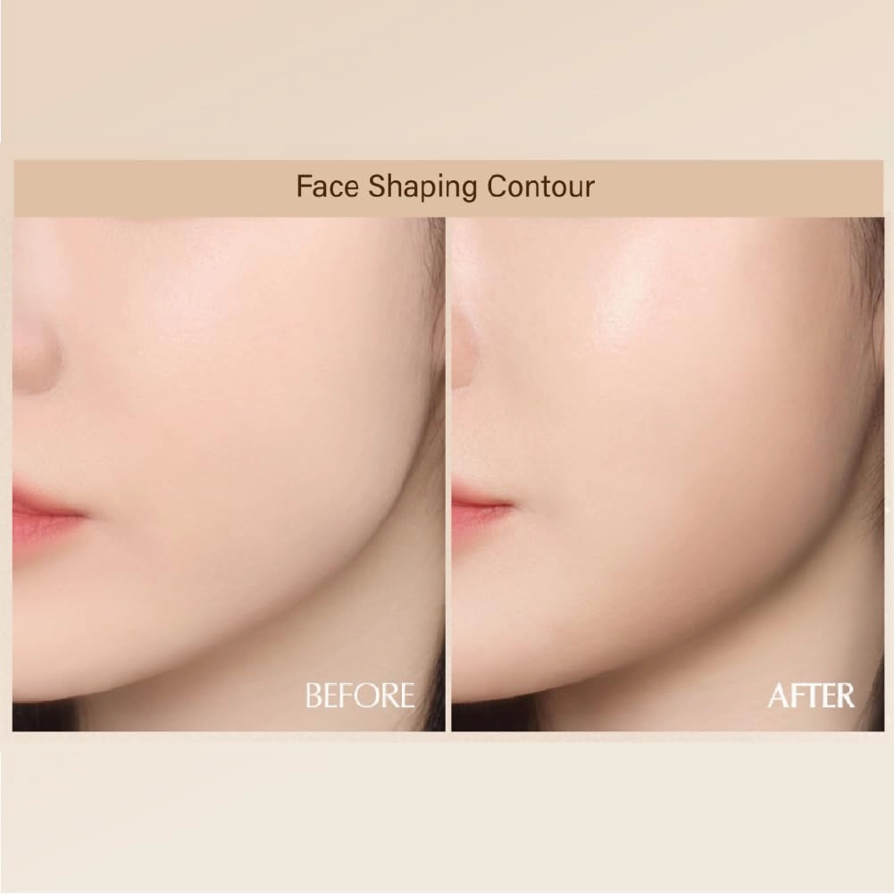 IPKN Latte In The Mood Shading | Natural Gradation | Powder Bronzer (01 Pecan Brown)