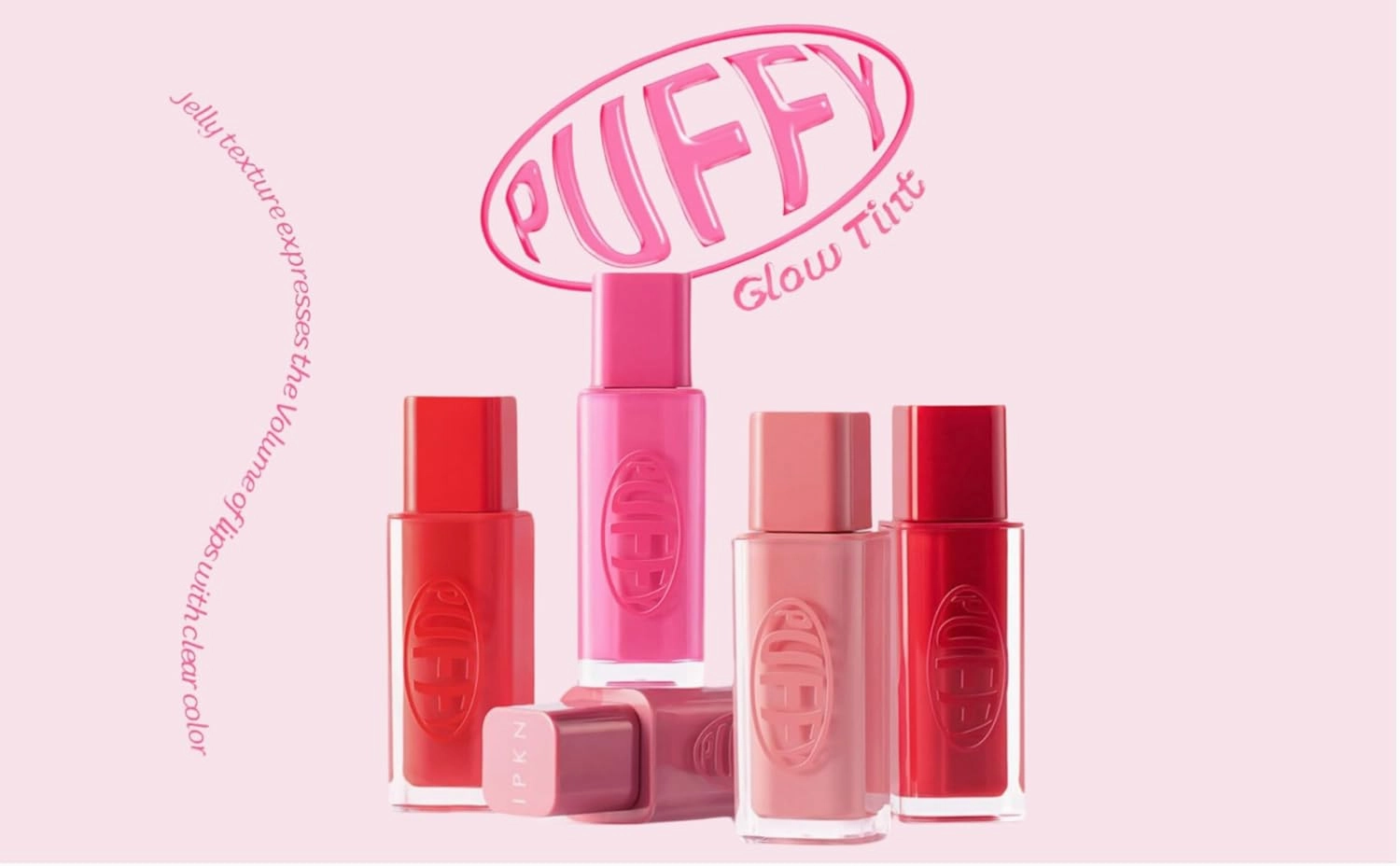 IPKN Puffy Glow Tint 5.3ml | Hydrating | Lightweight | Long Lasting | Buildable | Korean Beauty (#1 Lychee Bong Bong)