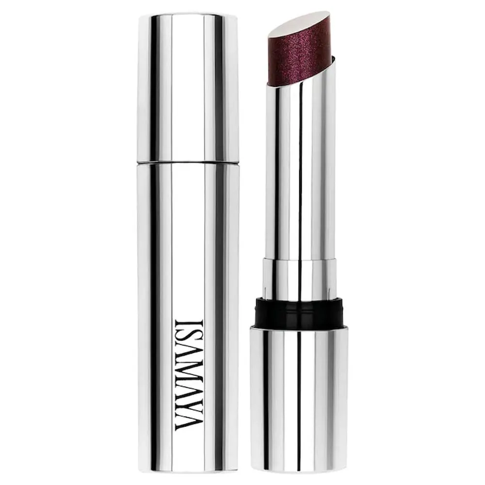 ISAMAYA Lips Metal- Sheer Metallic Balm (Color: Acid Cherry) 3.0 g