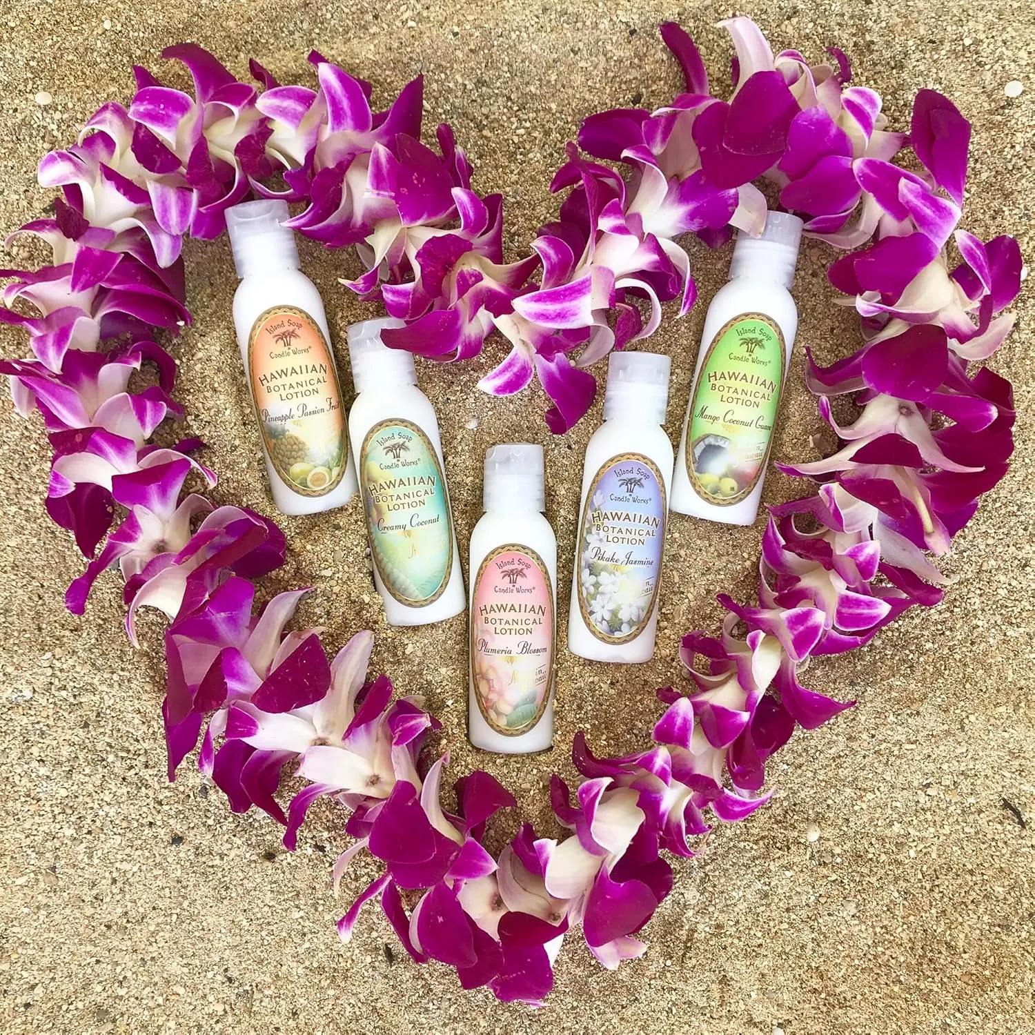 Island Soap and Candle Works Jasmine Scented Body Lotion for Men and Women - Paraben Free Body Moisturizer - Hydrating Hawaiian Skincare - Pikake Jasmine - 8.5 Fl Oz. Bottle