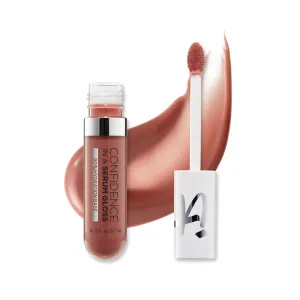 IT Cosmetics Confidence in a Serum Lip Gloss - Smoothing & Conditioning - 8HR Hydration with Hyaluronic Acid, Ceramide, Vitamin E - High Shine & Sheer Finish - 0.22 fl. Oz