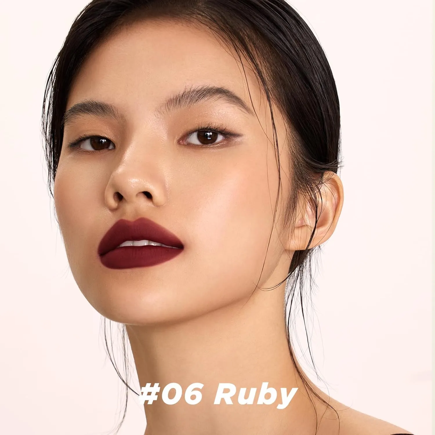 ITY Velvet Matte Finish Lip Stain-Mousse Textured Lip Clay, Red Shade, Conceals Lip Lines, Rich Pigment Lip Tint Lipsticks, 0.14 oz (4g) in Ruby