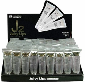 J2 Juicy Clear Only Lip Gloss (Pack of 2)