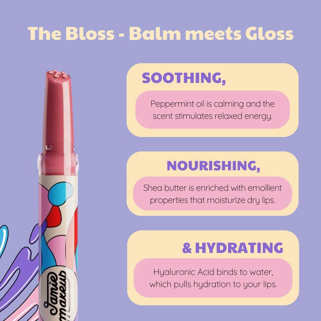 Jamie Makeup Bloss Balm and Gloss Hybrid - The Bloss (The Pink One)