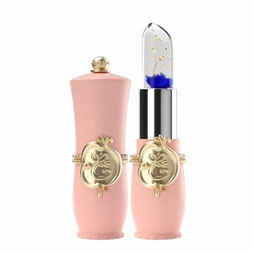 Jelly Giscoloration Lip Balm Moisturizes Warm Makeup Lips for Woman Makeup Tinted Lip Blam-in-gloss Liquid Lip Ultra-Gentle Non-sticky Formula Pristine Color (02)