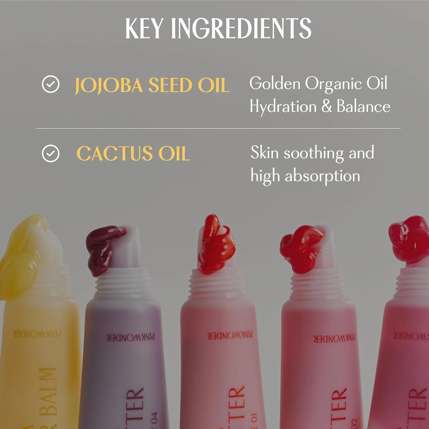 Jojoba Lip Butter (04 Mute Burgundy) | Hydrating Lip Balm with Organic Jojoba Oil | Non-Sticky Lip Gloss for Dark Lips | Korean Lip Balm