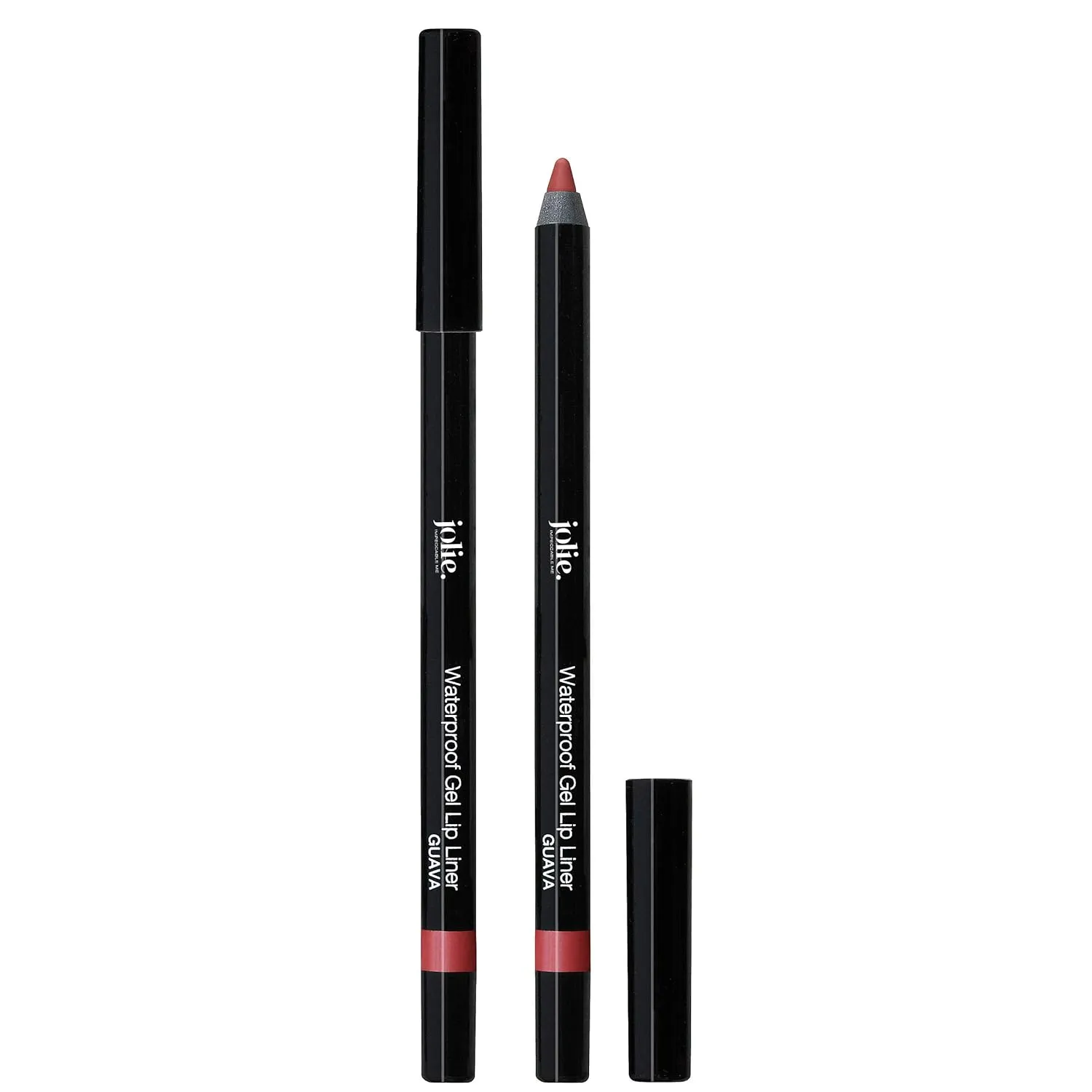Jolie Cosmetics Waterproof Gel Lip Liner - Super Smooth, Extra Long-Wear (Guava)