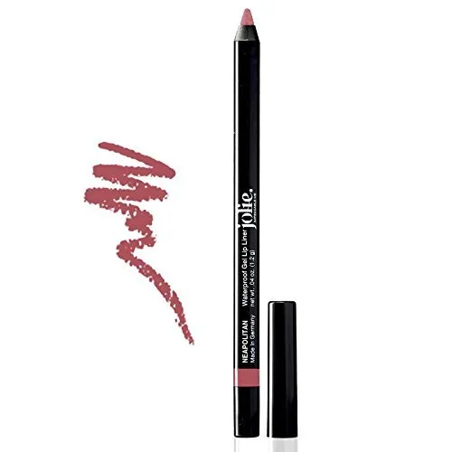 Jolie Cosmetics Waterproof Gel Lip Liner - Super Smooth, Extra Long-Wear (Neapolitan)