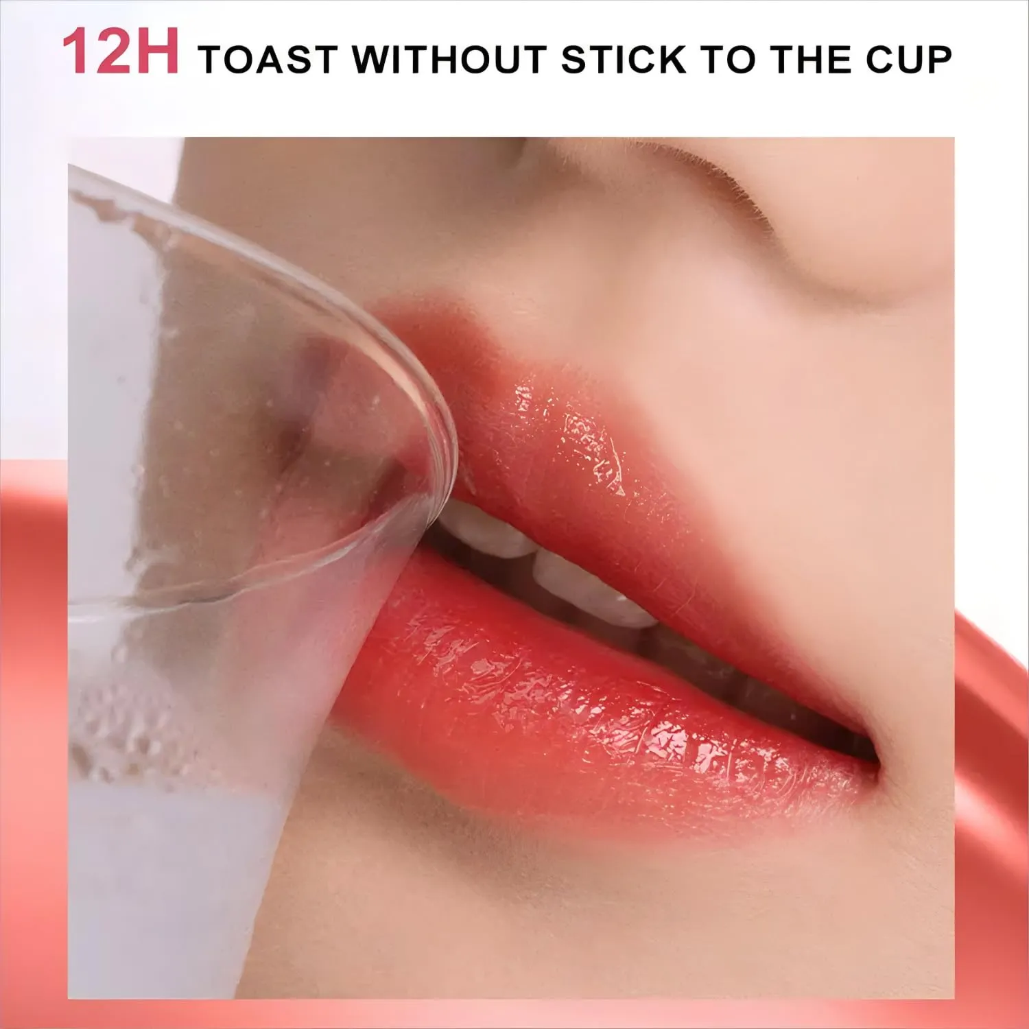 Judy Doll Ice Watery Lip Glossr Clear,Hydrating Lip Gloss,Moisturizing Nonstick Tinted Gloss Lip Oil (#09 Hawthorn Cold Brew, 2.4g)