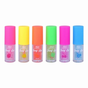 Juicy Lips Shimmer Magic Plumper, 6pc Assorted Colors, Lip Plumping Shimmer Gloss, Long Lasting Moisturizing, Luscious Shimmering Lips Instantly