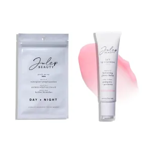 Julep 2pc Set: 24/7 Lip Treatment - Hydrating Lip Balm and Lip Sleeping Mask - Moisturizing Lip Repair   Julep Patch Me Up Waterproof Pimple Patches 72 pc