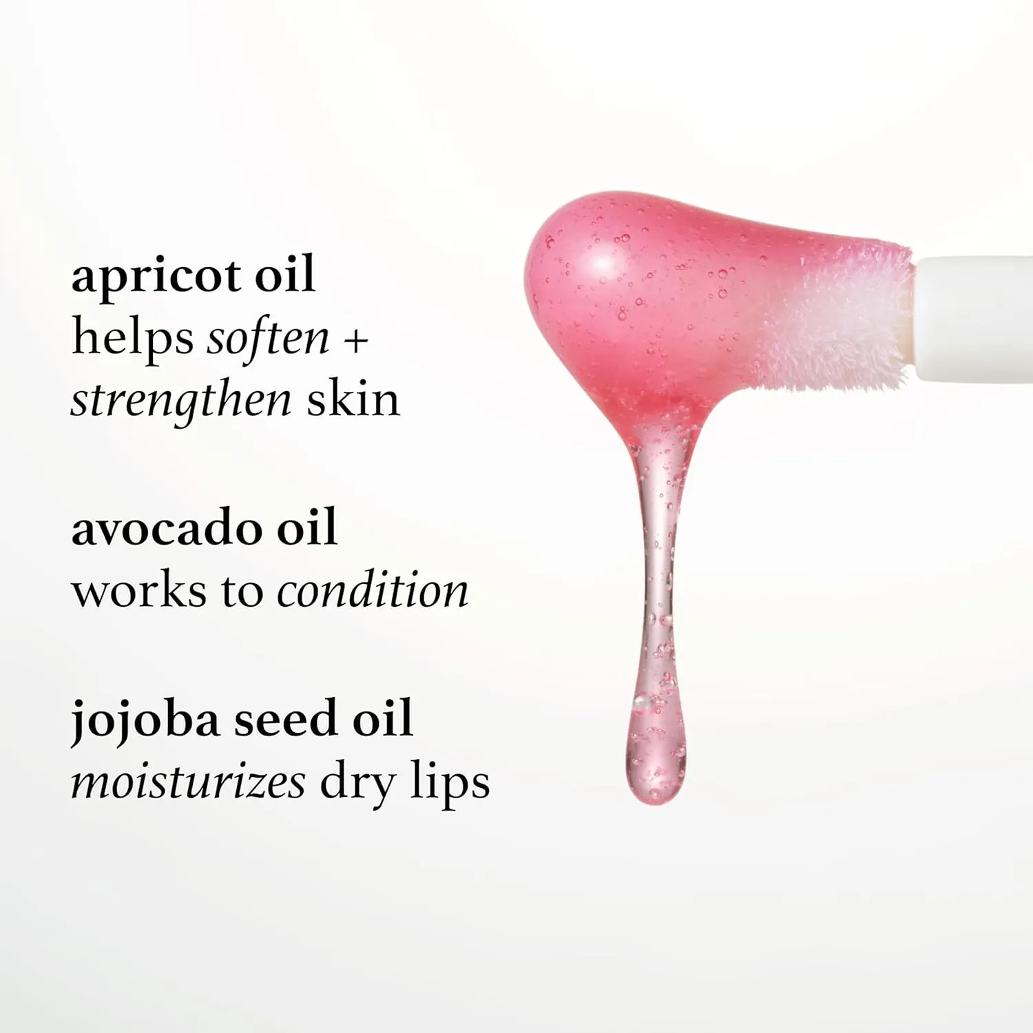 Julep So Plush Lip Oil, Hydrating Lip Treatment, Sheer Color & High-Shine Finish, Infused With Jojoba Oils, Apricot and Avocado, Vegan & Cruelty-free, Clear Conscience