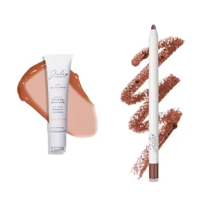 Julep With a Trace Retractable Creamy Long-Lasting Lip Liner, Nostalgic Neautral & 24/7 Lip Treatment - Hydrating Lip Balm   Sleep Mask, Sheer Joy