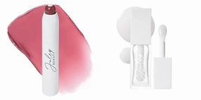 Julep So Plush Glossy Lip Oil   It’s Balm Lip Crayon Duo, Island Blossom | Hydrating Lip Care with Nourishing Oils & Buttery Smooth Color | Clear Glossy Shine & Long-Lasting Mauve Tint