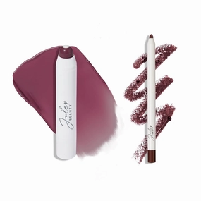 Julep The Perfect Pair 2pc Set: It's Balm Tinted Lip Balm Grape Jelly and With a Trace Retractable Creamy Long-Lasting Lip Liner, Antique Rose
