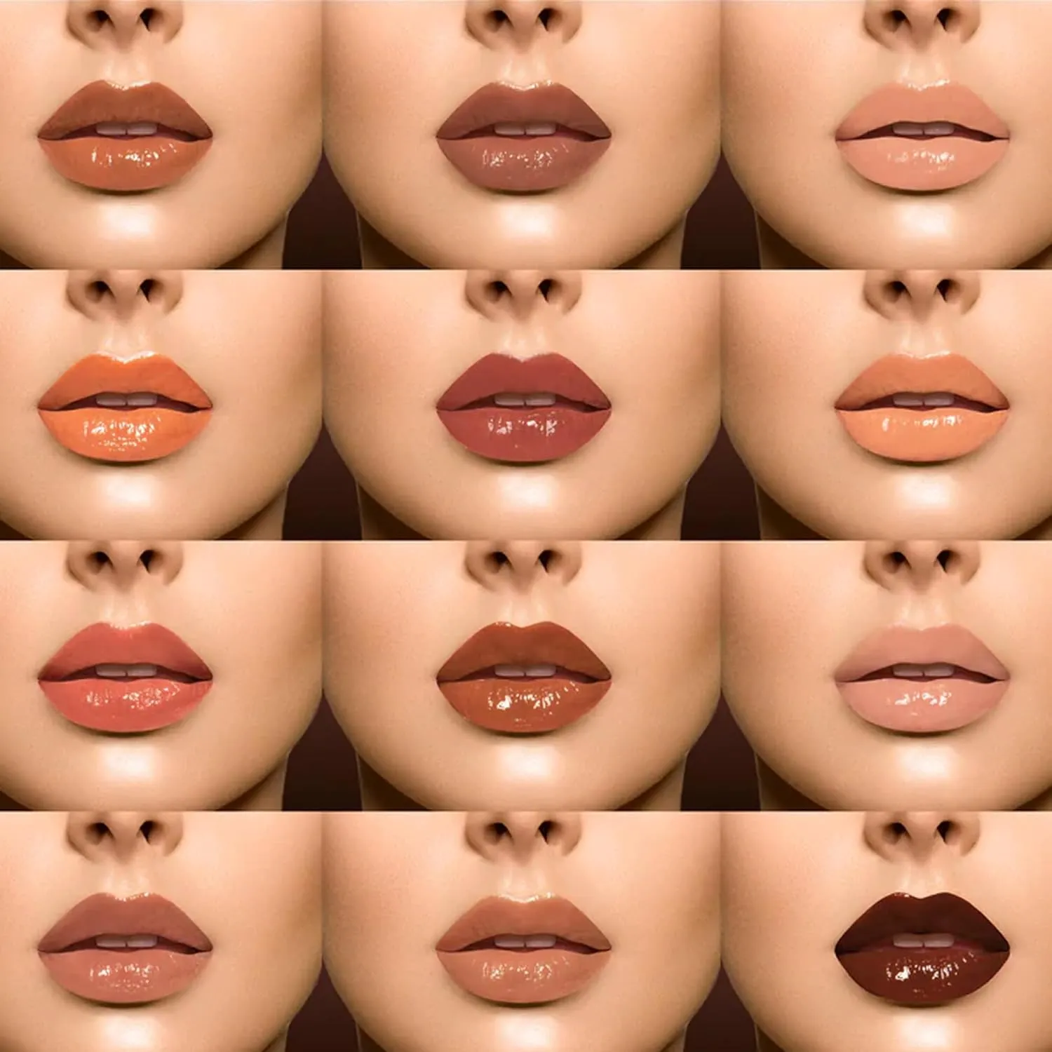 Juvia's Place Coffee Shop Lip Gloss - Chocolate Drip - Hydrating Butter Lip Gloss for Women, Long-Lasting Shine, Moisturizing Glass-like Finish, Plumping Non-sticky Lip Gloss, Suitable for every vibe