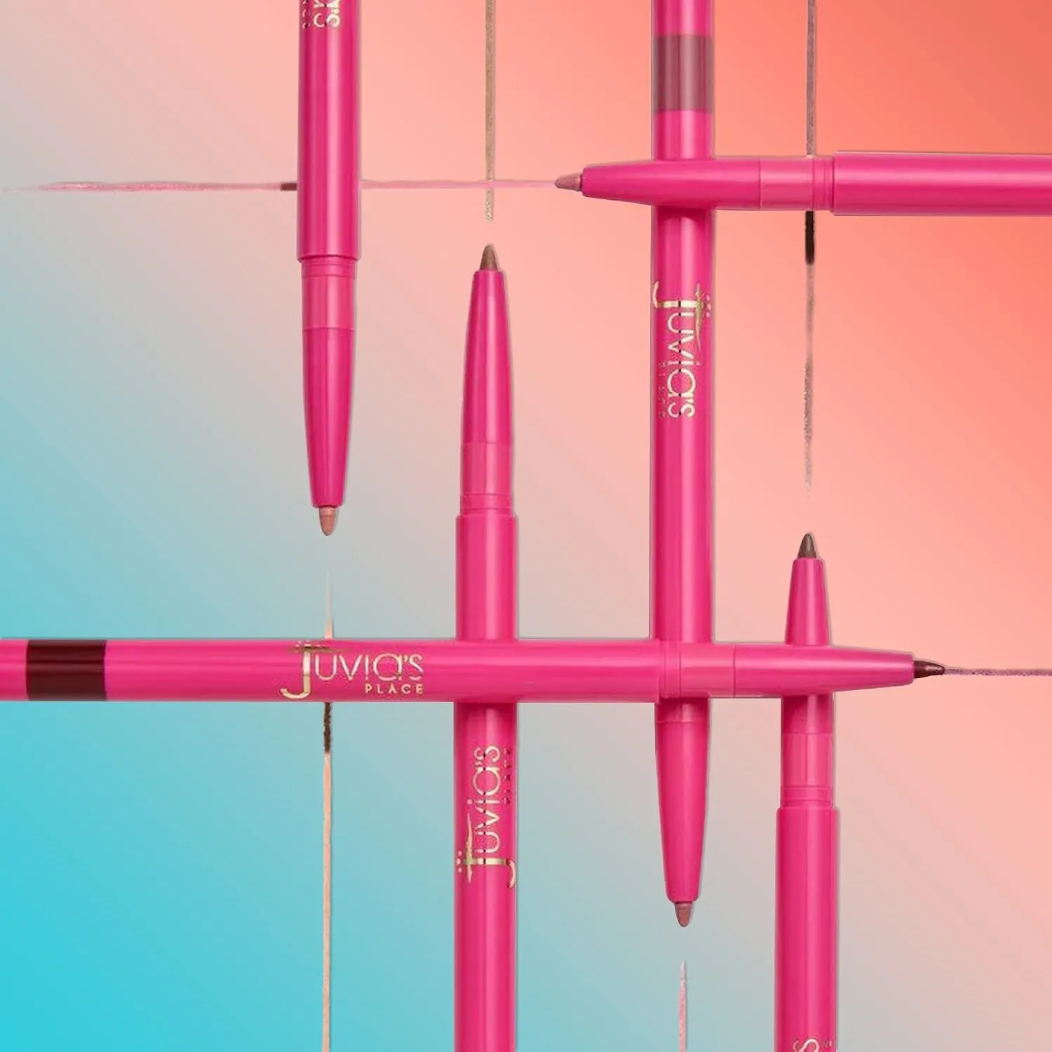 Juvia's Place Coffee Shop Luxe Lip Liner: Espresso - Colorstay Matte Finish Lip Pencil, Makeup for Natural Long Lasting Beauty and Sensational Wear, Lip Stain Kiss Proof Cometics