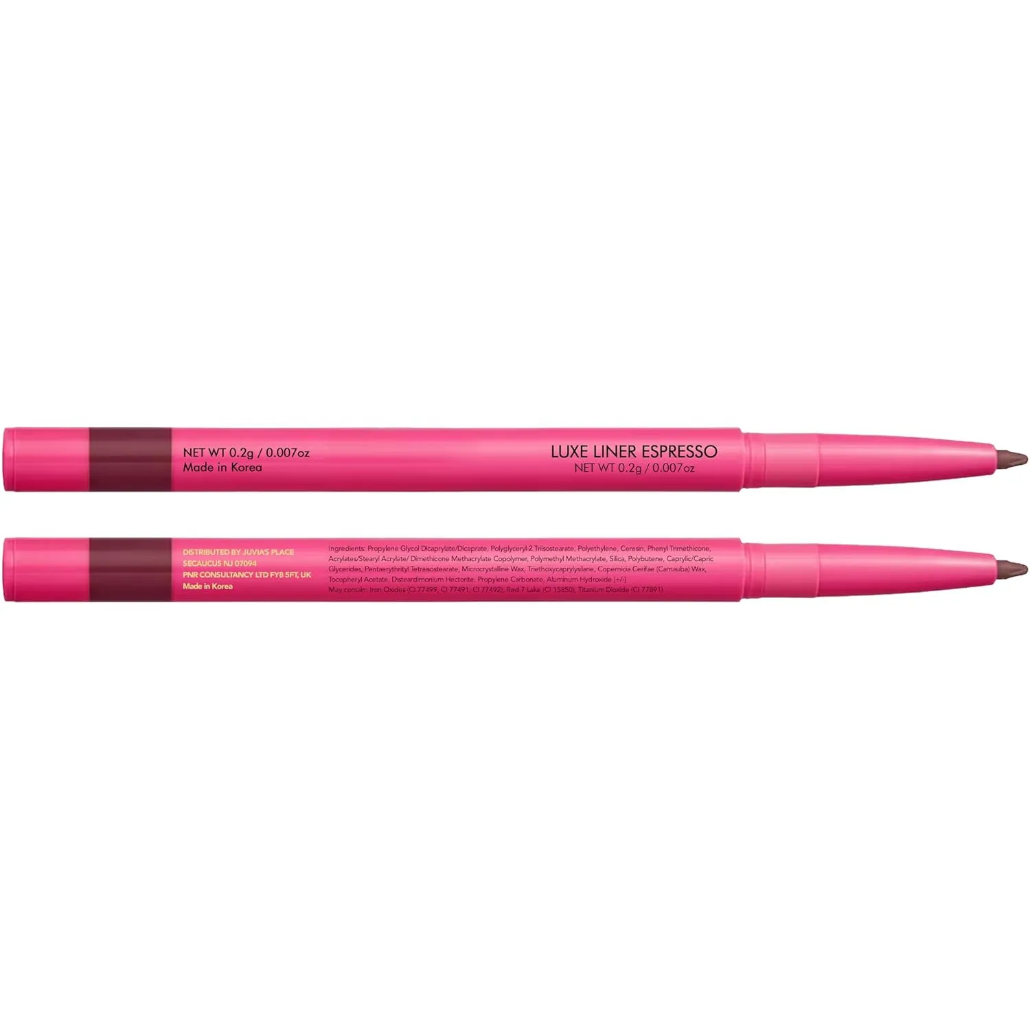 Juvia's Place Coffee Shop Luxe Lip Liner: Espresso - Colorstay Matte Finish Lip Pencil, Makeup for Natural Long Lasting Beauty and Sensational Wear, Lip Stain Kiss Proof Cometics