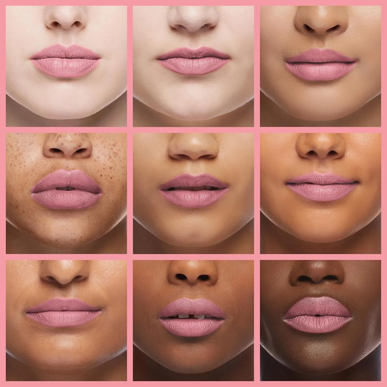 K7L Light Pink Lip Crayon (Vegan) - Waterproof and Smudge-Proof Rose