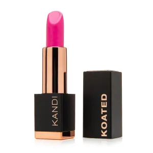 Kandi Koated Suede Matte Lipstick [Hottie] - Bright Cool Pink Matte Lip Color with Cruelty-Free Formula | Creamy Texture, Rich Colors, Paraben-Free | Beauty & Makeup