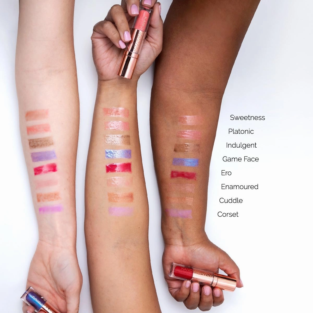 Kandi Koated Glaze Illuminating Lip Shine [Game Face] Lip Gloss | Hydrating Lip Glaze with Paraben-Free, Cruelty-Free Formula, Sheer Color | Beauty & Makeup