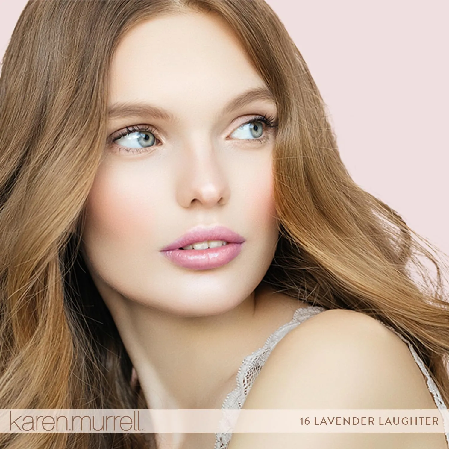 Karen Murrell - Natural Lip Stick - Lipstick 16 Lavender Laughter - Violet Lipstick - Matte Finish, 100% Natural Ingredients, Moisturizes & Hydrates Lips - Paraben & Cruelty Free