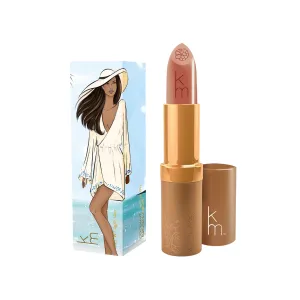 Karen Murrell Natural Lipstick - Lip Tint 45 Coconut Infusion - Sheer Buildable to Glossy Lip Tint - 100% Natural Ingredients, Moisturizes & Hydrates Lips - Paraben & Cruelty Free