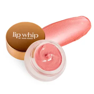 Kari Gran Lip Whip | Moisturizing Lip Balm with Organic Oils | Clear Glossy Sheen   Peppermint | Rich Buttery Texture, Hydrates & Protects | Non-GMO, Organic Ingredients, Made in USA (Rosie Gold)