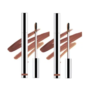 Kassaria Lip Stain,8 Colors Kissvault Lip Liner Stay-N Peel Off Stain,Long Lasting Matte Lip Transfer Proof Lipstain With Matte Finish,Waterproof No Smudging For All Skin Type (2 * 02#)