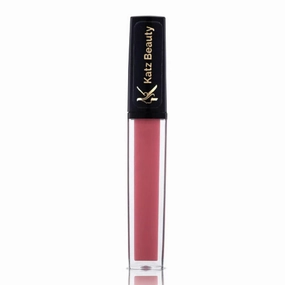 Katz Beauty Cream Matte Lipstick, Desert Rose, 0.12 oz - Long-Lasting Nude Rose for Mature Women, Non-Feathering