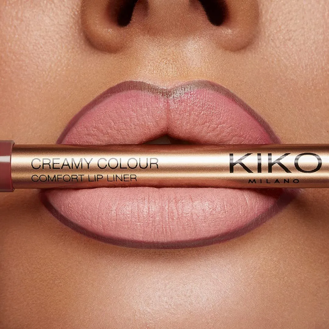 Kiko Milano Creamy Colour Comfort Lip Liner | Long-lasting Lip Pencil