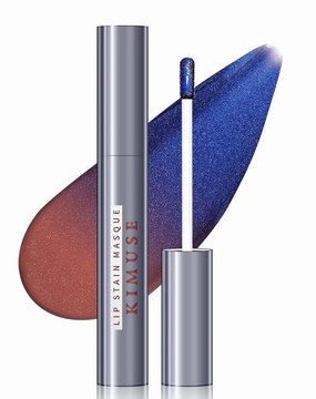 KIMUSE Lip Stain Masque, Lip Stain Peel Off Long-Lasting, Hydrating & Smudge-Proof Lip Color with Highly Pigmentation, Natural Matte Finish Peel Off Lipstains, Vegan Formula