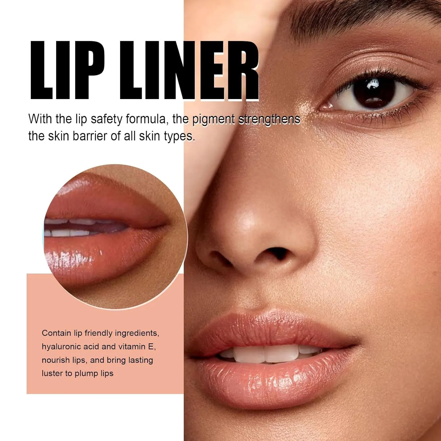 KissVault Lip Tattoo, Lip Stain Peel Off, Long Lasting Plumper Peel off Lip Stain, Lip Tint Stain, Gift Makeup for Women Girls (00#Pink)
