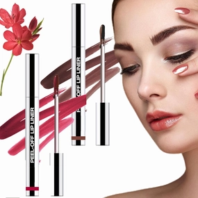 Kissvault - Kissvault Lip Tattoo, Lip Stain Peel Off, Long Lasting Matte Lip Tattoo Transfer Proof Lipstain (2PCS-F)