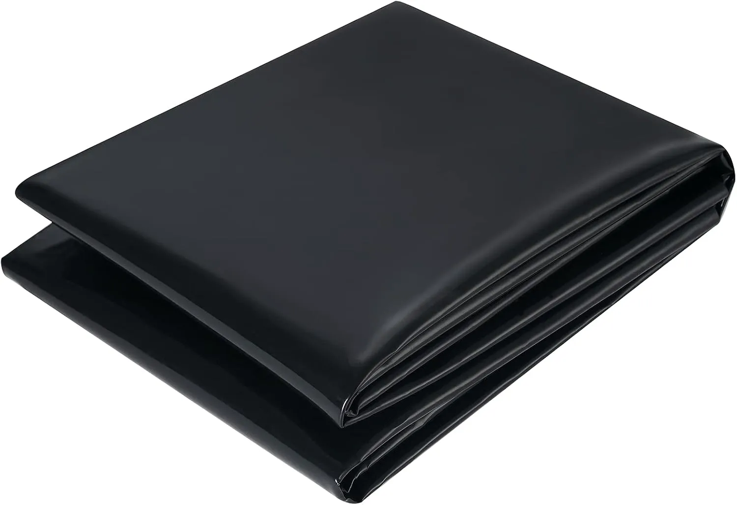 KLEWEE Pond Liner, 4 x 7ft 20 Mil Small Pond Liners, Black Heavy LDPE Duty Pond Liners for Outdoor Ponds, Waterfall, Stream, Fountains