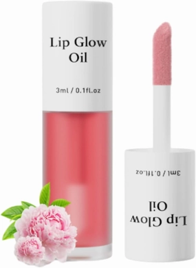 Korean Lip Oil The Color Lasts All Day, Korean Vegan Lip Oil, Hydrating Lip Glow Oil, Tinted Moisturizing Glow Reviver Lip Oil, Korean Lip Tint, Revitalizing for Dry Lips